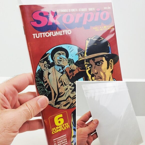 Skorpio Italian Comic Book #31 Lancio Vintage 1977 w/ Poster Tuttofumetto VF - Picture 2 of 11